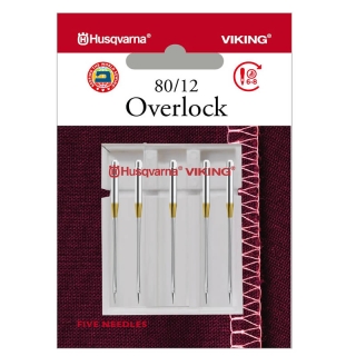 Husqvarna Overlock Needles Size 80/12