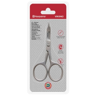 Husqvarna Curved Micro Tip Embroidery Scissors