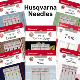 Various Husqvarna needles