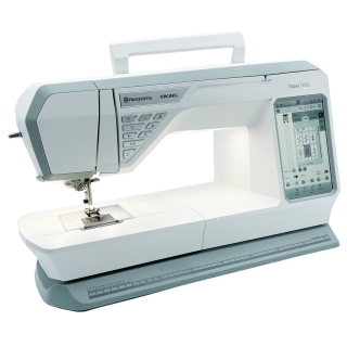 The new Husqvarna Topaz 55Q has a lot to offer when it comes to quilting