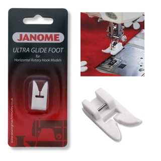 Janome Teflon Ultra Glide Foot Snap On Type