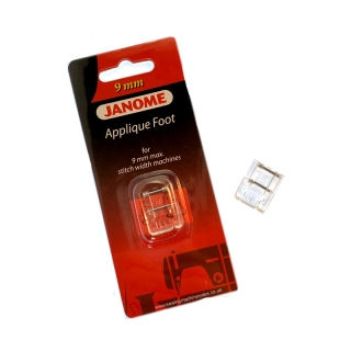 Genuine Janome Applique 9mm Foot