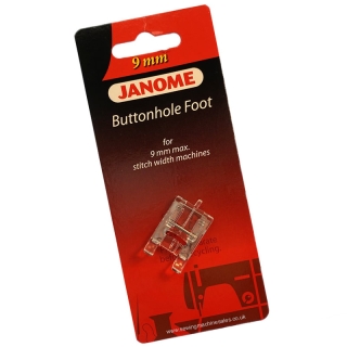 Genuine Janome 9mm Button Hole Foot