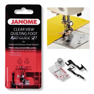 Janome clear quilting foot set