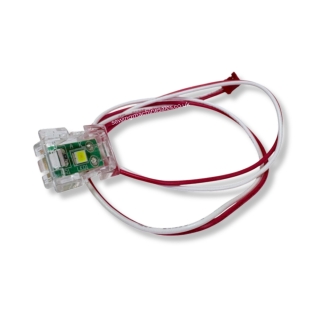 Janome MC550E LED Lamp PCB with Cover – Genuine Embroidery Light Circuit Board