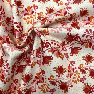 Land of Enchantment by Sariditty for Moda Fabrics, Flamingo Feather Design