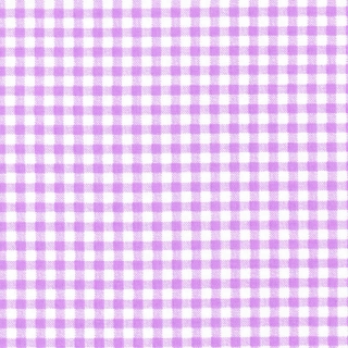 Lilac 1/8" Gingham Polycotton Fabric
