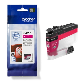 Magenta ink cartridge LC427M for the PrintModa Studio fabric printer HL-JF1