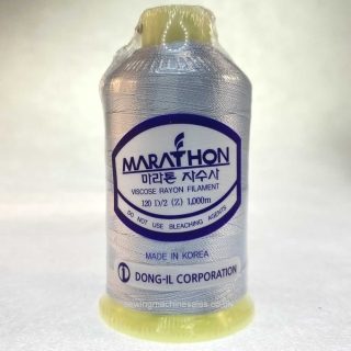 Marathon Machine Embroidery Thread Powder Blue 1055 1000m Rayon Thread