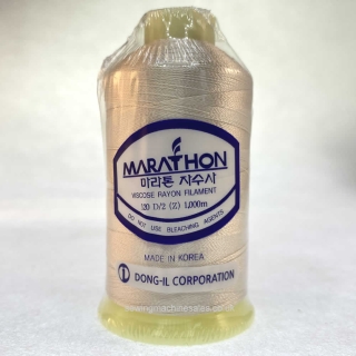 Marathon Machine Embroidery Thread Seashell 1182 1000m Rayon Thread