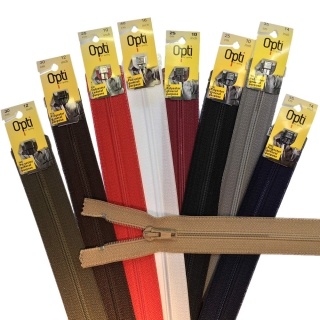 Medium Weight Open End Zip