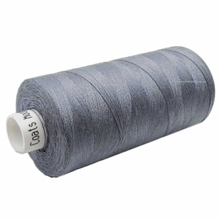 Moon Polyester Overlocking Thread 1000yds Grey