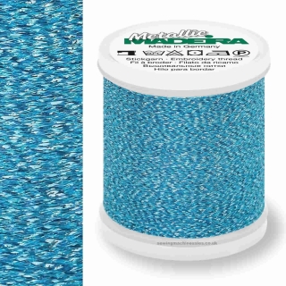 Madeira Metallic Supertwist 200m - 33 Ocean Mist Blue