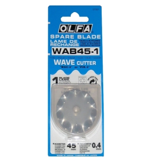 Spare blade wave cutter at 45mm