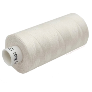 Moon Polyester Overlock Thread 1000yds Pale Cream