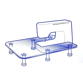 Pfaff C1100 pro Quilting Extension Table