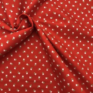 Vintage Apron Red Fabric from My Favourite Things Collection by Poppie Cotton