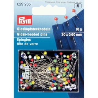 Prym Glass Headed Assorted Quilting Pins 029265