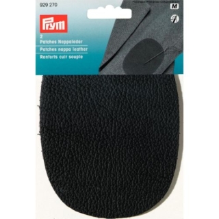 Prym Patches Nappa Leather Black