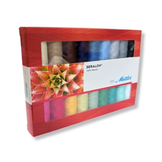 SERALON® Sewing Thread Kit – 18 Spools of All-Purpose Thread by Mettler (200m Each)