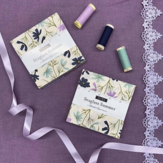 Seaglass Summer Charm Pack by Sweetfire Road Moda