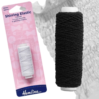 Example smocking using Shirring Elastic