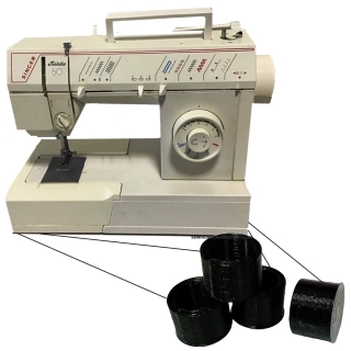 Singer Melodie 50 Rubber Base Feet Pack of 4