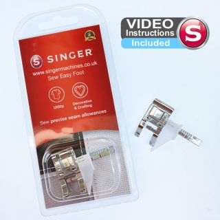 Genuine Singer Sew Easy Foot with Video Instructions