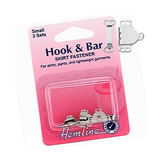 Strong Hook and Bar skirt fasteners