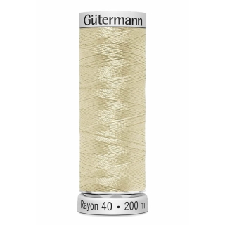 Gutermann Sulky Rayon Thread 200m (1022) Yellow Wheat