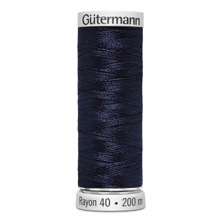Gutermann Sulky Rayon Thread 200m (1043) Navy Black