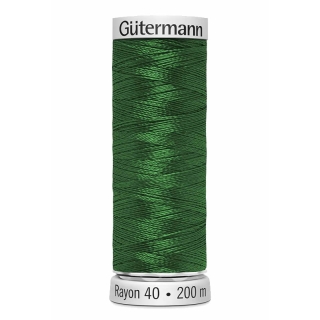 Gutermann Sulky Rayon Thread 200m (1051) Dark Shamrock Green