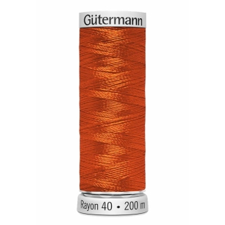 Gutermann Sulky Rayon Thread 200m (1078) Orange