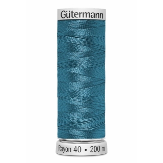 Gutermann Sulky Rayon Thread 200m (1090) Bright Aqua