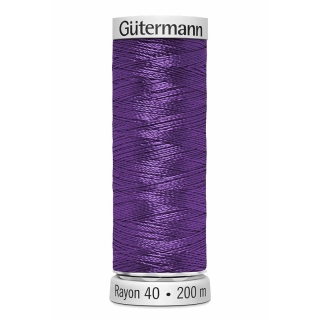 Gutermann Sulky Rayon Thread 200m (1122) Purple