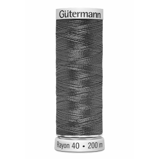 Gutermann Sulky Rayon Thread 200m (1166) Mid Gray