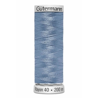 Gutermann Sulky Rayon Thread 200m (1222) Light Clear Blue