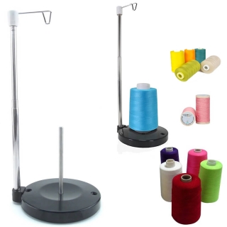Telescopic Height Adjustable single thread stand fits any size spool