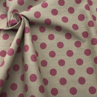 Tilda Chambray Dots in Pink