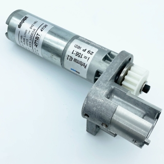 Turning motor assembly for the roller press