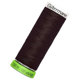 Gutermann rPET Sew All Thread 100m Mahogany (696)
