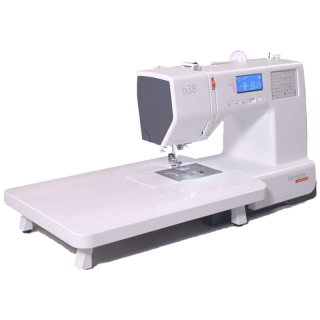 Bernette B38 Sewing Machine with extension table fitted