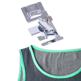 Clip on bias binder