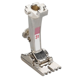 Bernina Pintuck foot 5 Groove No 31V Artista Virtusa Activa Aurora