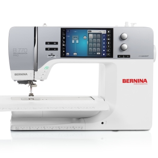 B 770 QE displaying its colour touchscreen with larger easy to see and press