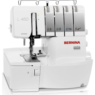 The Bernina L450 has MTC micro thread control integrated