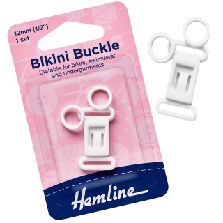 White Bikini Buckle