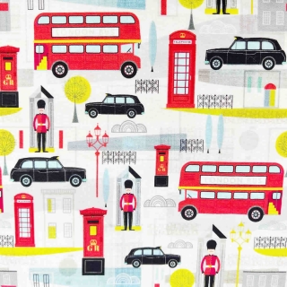 Brits Bits 100% Cotton Fabric