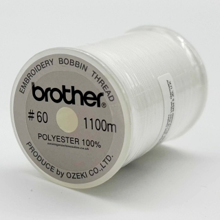 Brother embroidery white bobbin thread