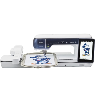 Brother EV1 in embroidery mode